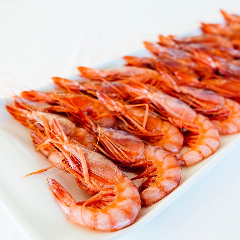 Gamba roja o alistado Extra de Huelva